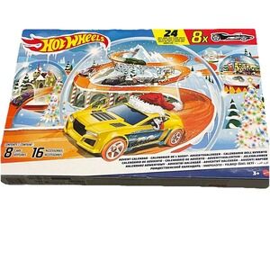 Hot Wheels 2024 Advent Calendar SET 8x Cars Winter Edition Special Discontinued